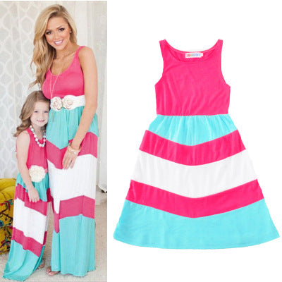 Little Gigglers World Sleeveless Mother Daughter Matching Set