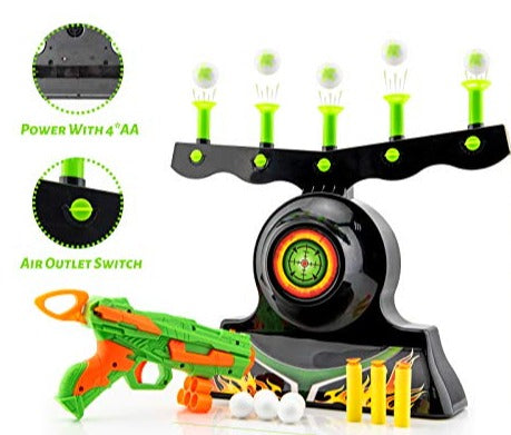 Little Gigglers World Shooting Floating Ball Target Practice Sniper Toy