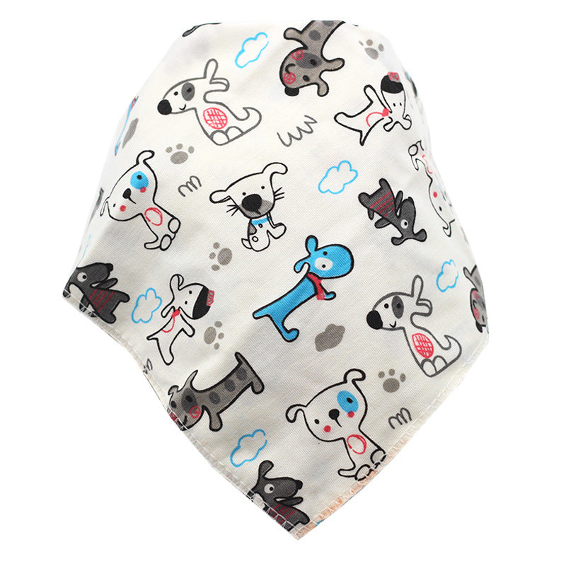 Little Gigglers World Waterproof Cotton Baby Bandana Bibs