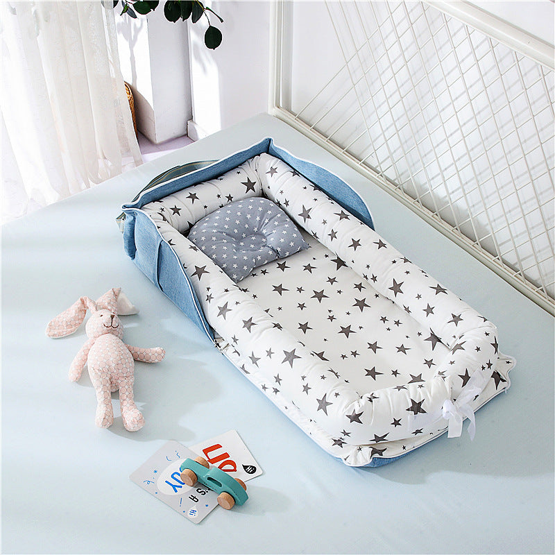 Little Gigglers World Portable Travel Bed Crib