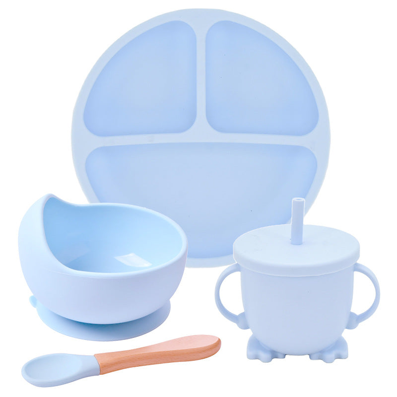 Little Gigglers World Kids Silicone Dinnerware Set