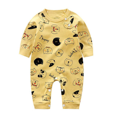 Little Gigglers World Unisex Baby Long-sleeved Cotton Baby suit Romper