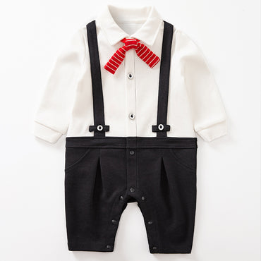 Little Gigglers World Baby Toddler Boy Gentleman Party Romper