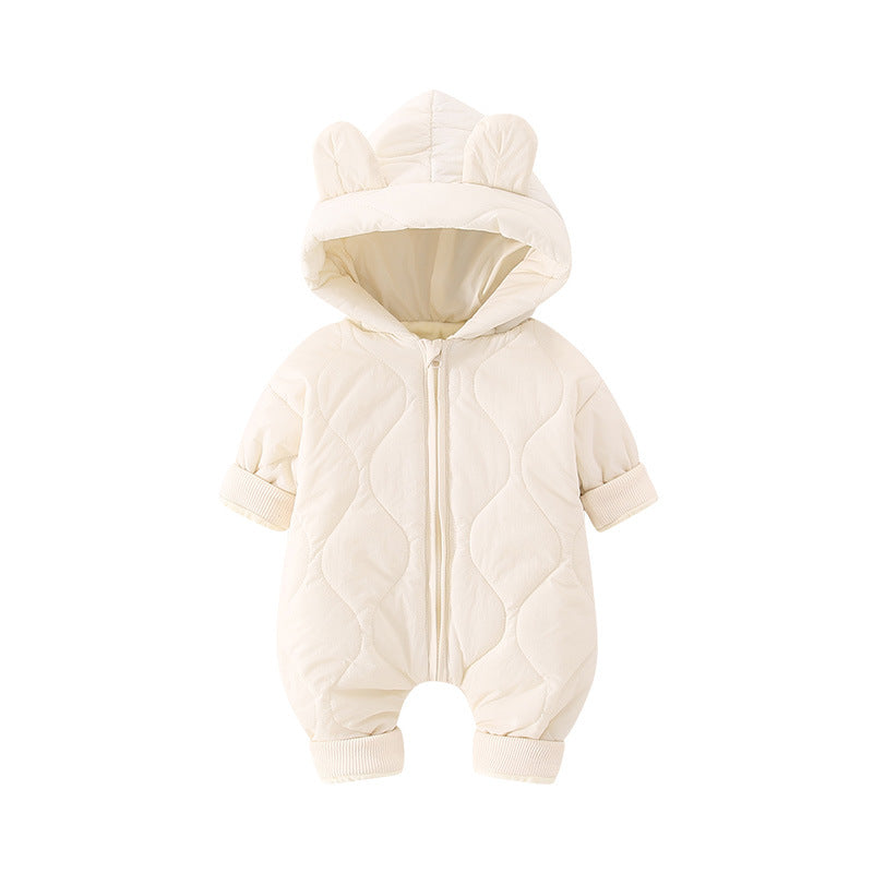 Little Gigglers World Baby Autumn Winter Rompers Thermal