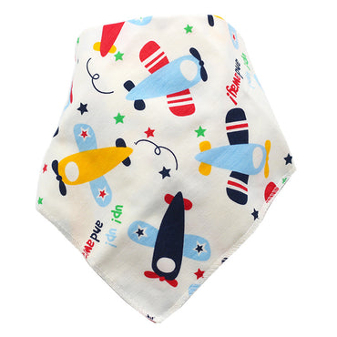 Little Gigglers World Waterproof Cotton Baby Bandana Bibs