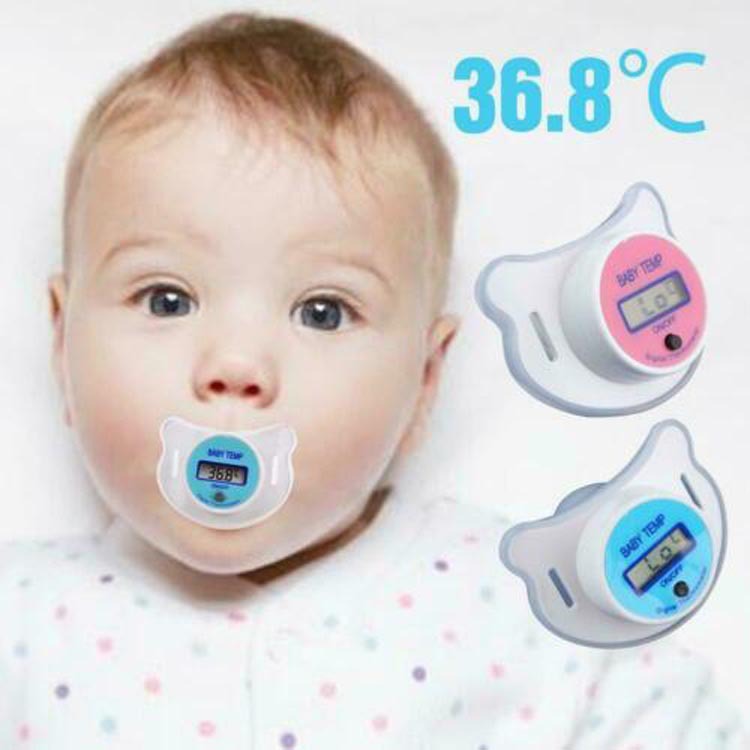 Little Gigglers World Unisex Baby Digital Thermometer Pacifier