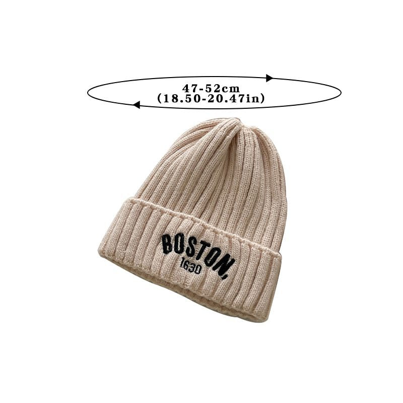 Little Gigglers World Trendy Boston-Inspired Kids Beanie Hat