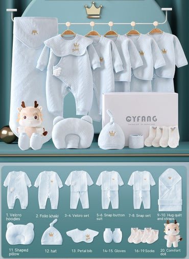 Little Gigglers World Babies Newborn Lux Suit 20 Piece Gift Box