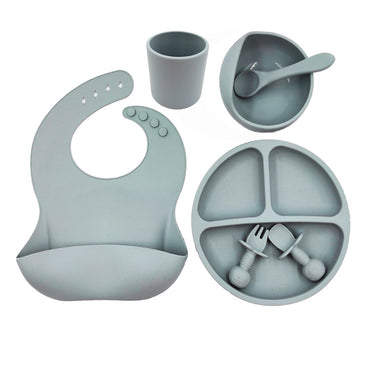 Little Gigglers World Baby Cutlery Silicone Bib Set