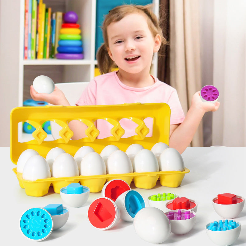 Little Gigglers World Baby Learning Educational Smart Montessori Egg Easter Toy