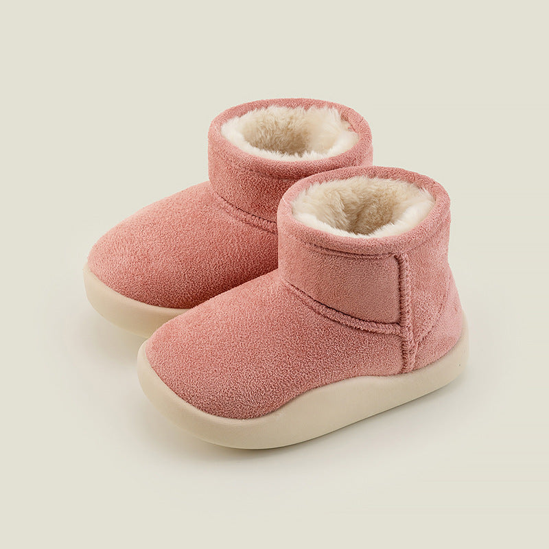 Little Gigglers World Unisex Baby Kids Anti-Skid Warm Winter Boots