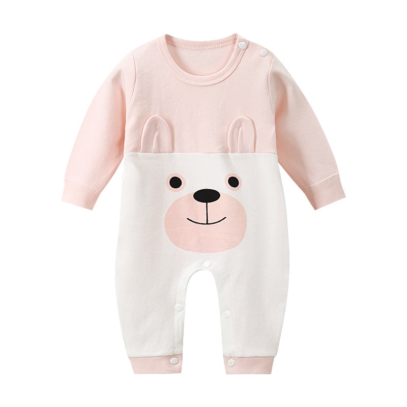 Little Gigglers World Unisex Baby Toddler Long-sleeved Cotton Bodysuit Romper