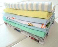 Little Gigglers World Unisex Newborn Baby 8pcs Cotton Towels