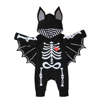 Little Gigglers World Halloween Bat One-piece Baby Rompers Suit