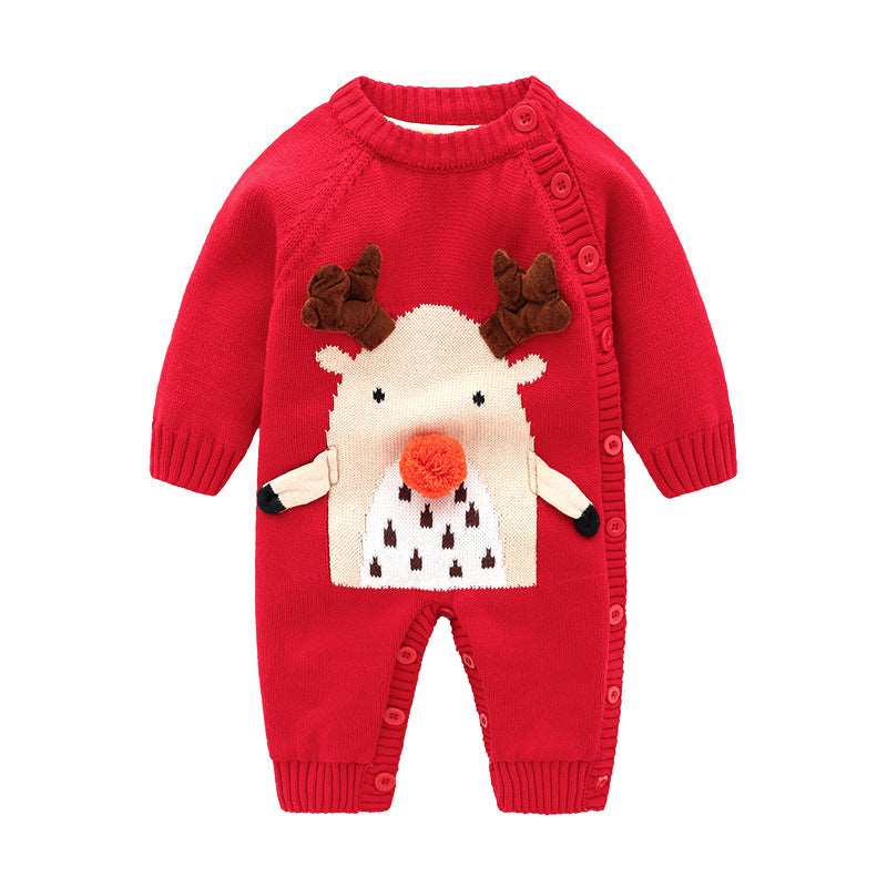 Little Gigglers World Newborn Baby Toddler Crawling Thick Bodysuit Romper