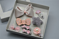 Little Gigglers World Baby Girl Hairpin Headband Gift Set