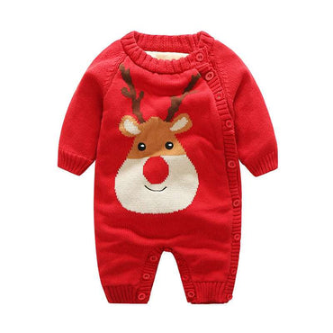 Little Gigglers World Newborn Baby Warm Thick Bodysuit Christmas Birthday