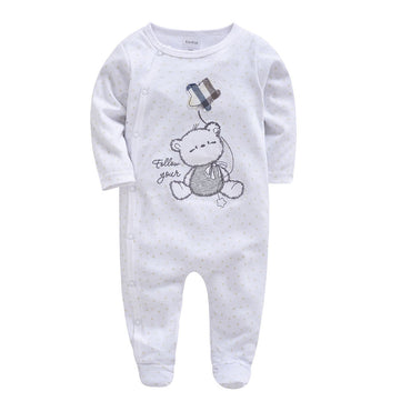 Little Gigglers World Unisex Newborn Baby Fleece Romper