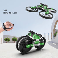 Little Gigglers World Wi-Fi FPV RC Foldable Drone Motorcycle Helicopter Camera