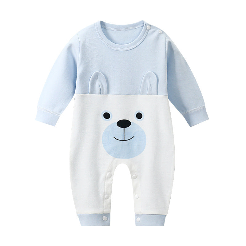 Little Gigglers World Unisex Baby Toddler Long-sleeved Cotton Bodysuit Romper