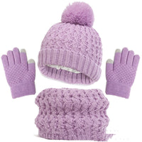 Little Gigglers World Adorable Hat Scarf Gloves Set