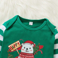 Little Gigglers World Autumn Winter Christmas Baby Romper