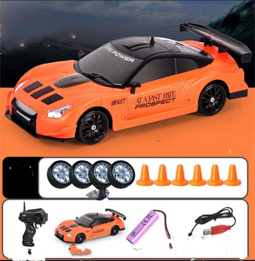 Little Gigglers World 4WD GTR Remote Control Drift Car