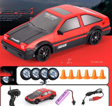 Little Gigglers World 4WD GTR Remote Control Drift Car