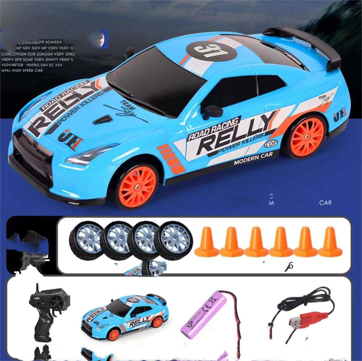 Little Gigglers World 4WD GTR Remote Control Drift Car