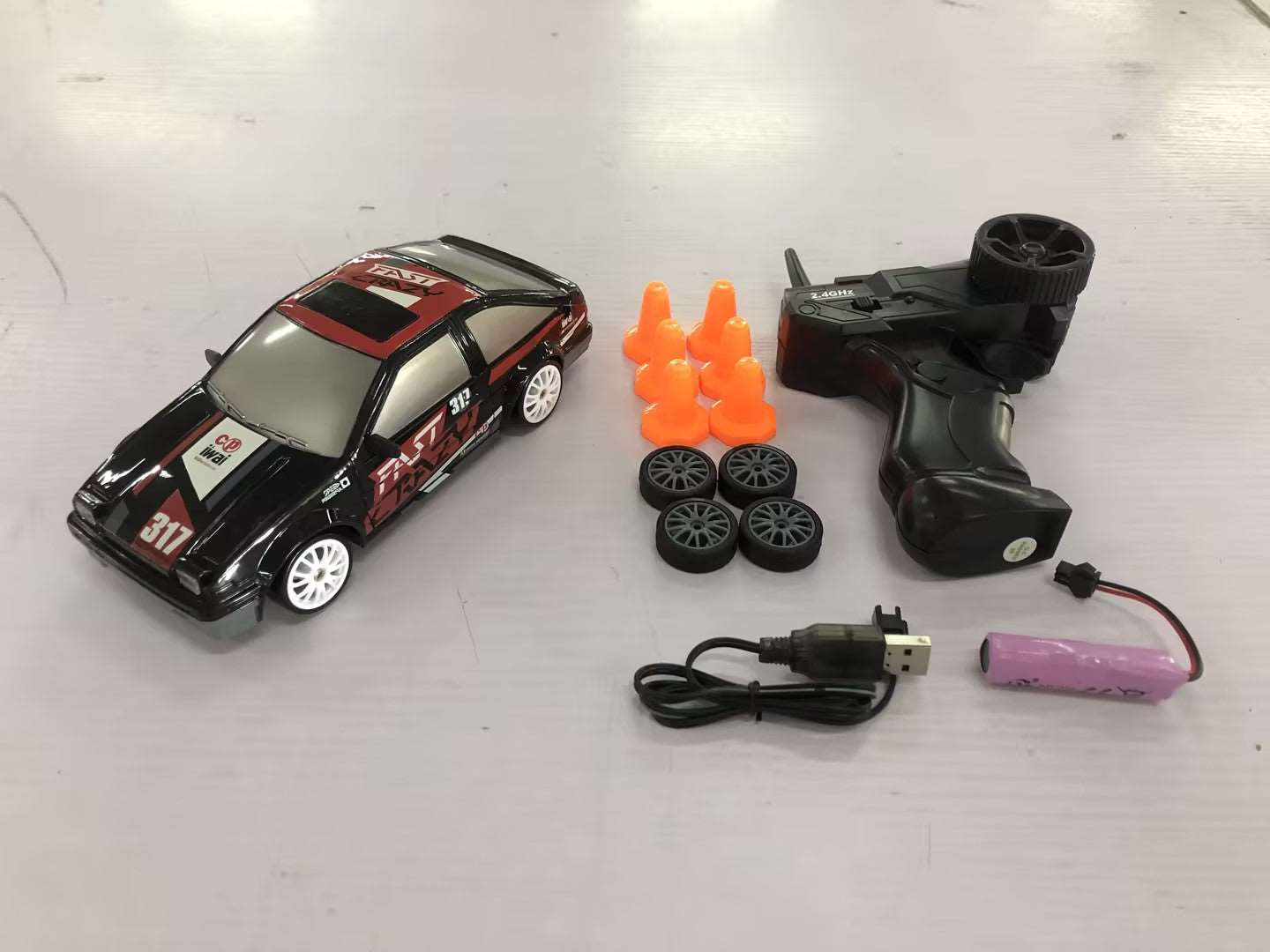 Little Gigglers World 4WD GTR Remote Control Drift Car