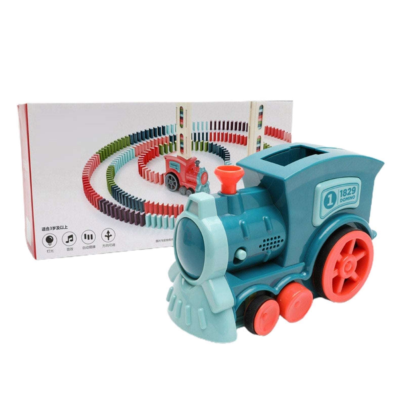 Little Gigglers World Electric Domino Machine Train Toy Set