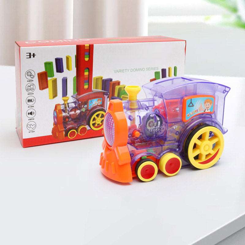 Little Gigglers World Electric Domino Machine Train Toy Set