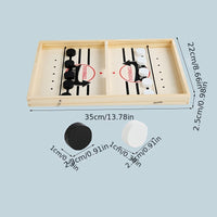 Little Gigglers World Fast Sling Wooden Battle Hockey Game