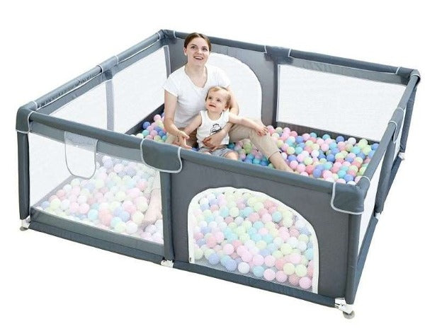 Little Gigglers World Foldable Baby Playpen Safety Play Yard