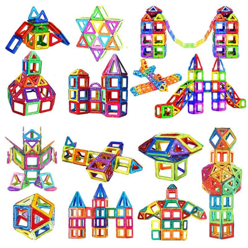 Little Gigglers World Kids Magnetic Building Blocks