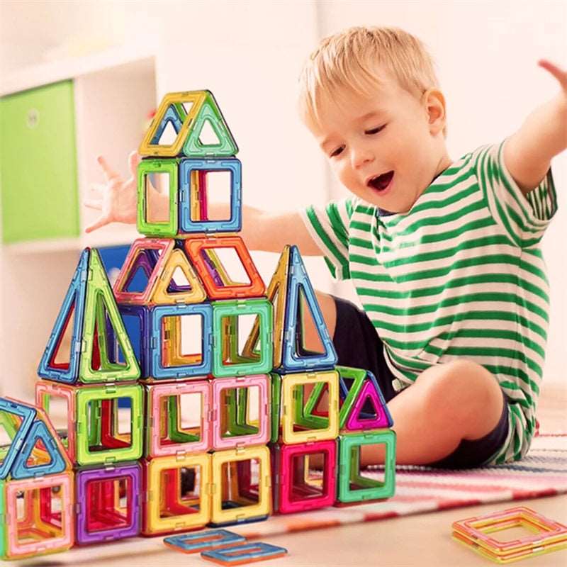 Little Gigglers World Kids Magnetic Building Blocks