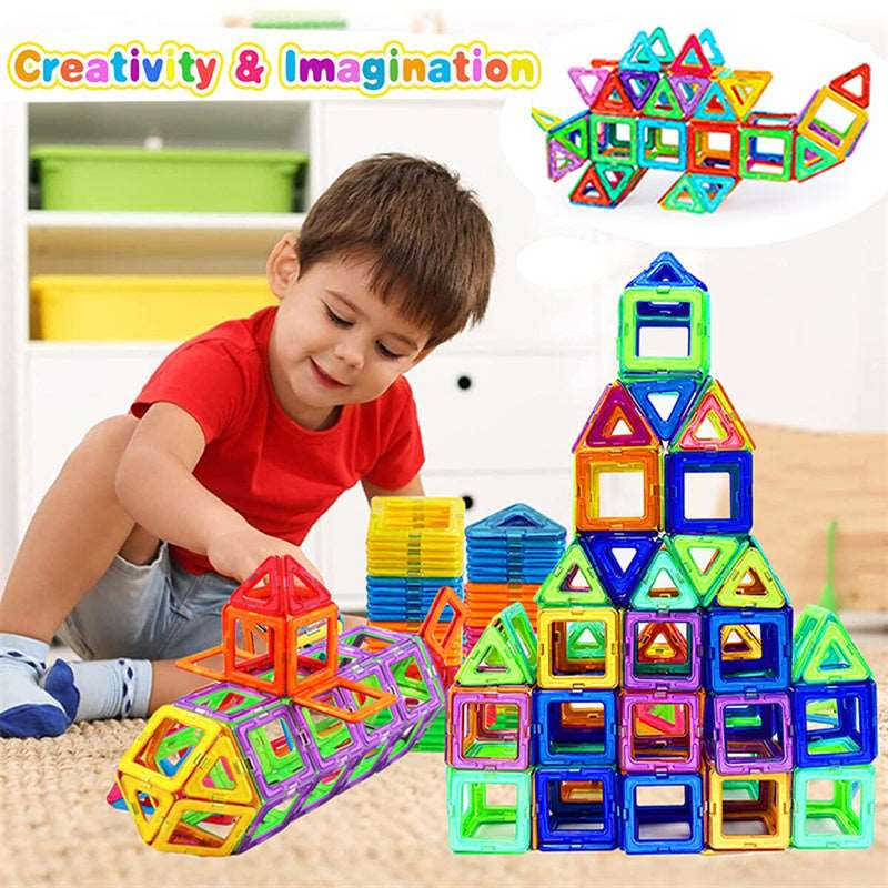 Little Gigglers World Kids Magnetic Building Blocks