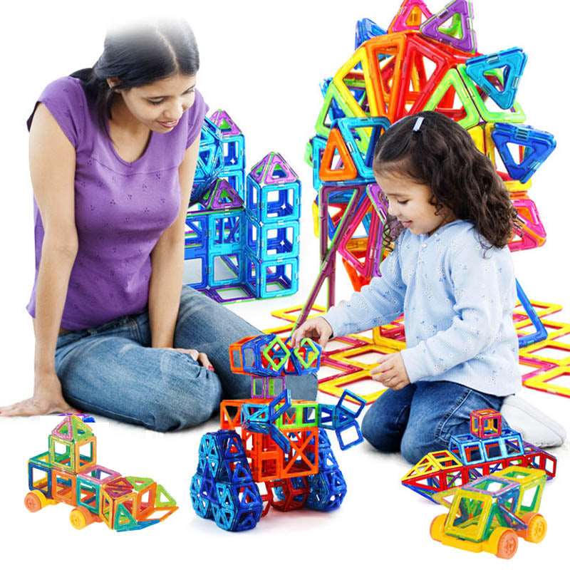 Little Gigglers World Kids Magnetic Building Blocks