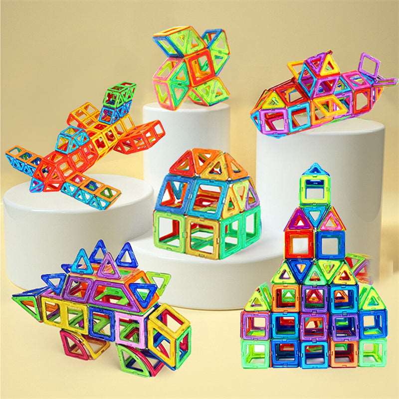 Little Gigglers World Kids Magnetic Building Blocks