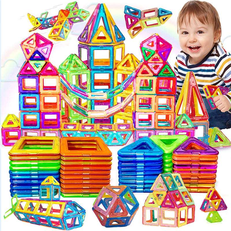 Little Gigglers World Kids Magnetic Building Blocks