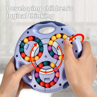 Little Gigglers World Portable Rotating Magic Double-Sided Ball Rotating Bean