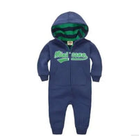 Little Gigglers World Unisex Baby Winter Hood Long-Sleeved Romper