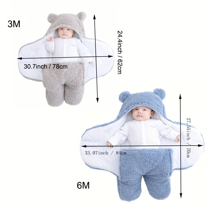 Snug Baby Bear Sleep Sack for Winter