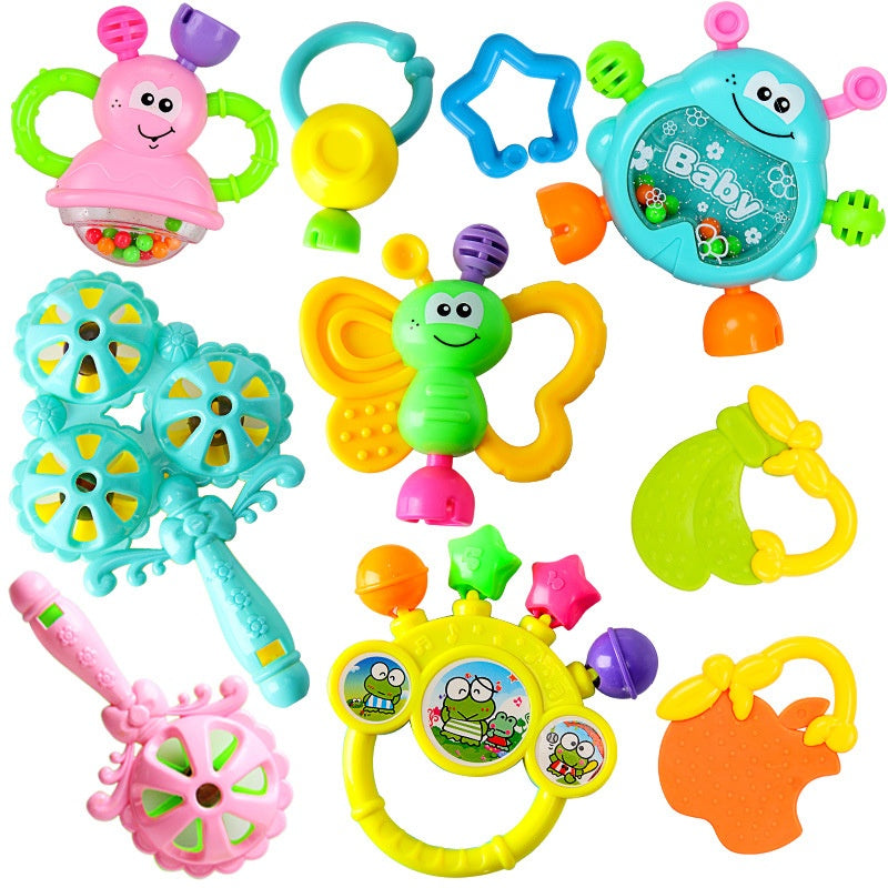 Little Gigglers World Newborn Baby Toddler Early Childhood Education Rattle Teether