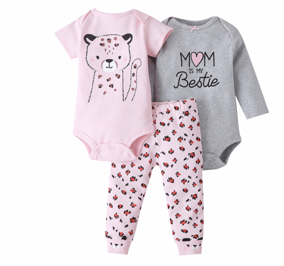 Little Gigglers World Unisex Baby Bodysuit Pajamas