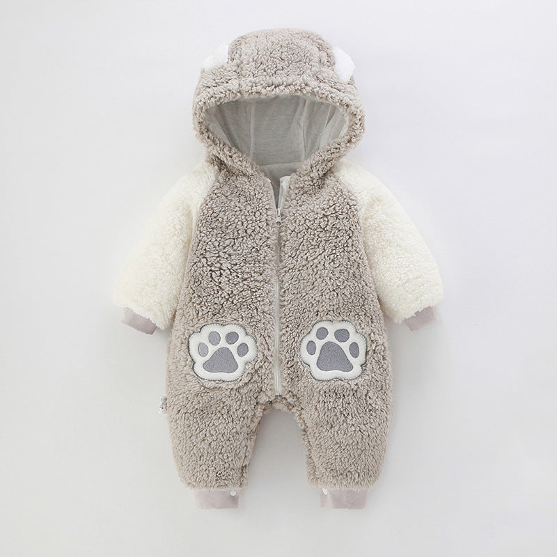 Little Gigglers World Baby Jumpsuit Cashmere Romper