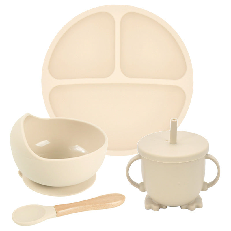 Little Gigglers World Kids Silicone Dinnerware Set