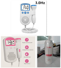 Little Gigglers World Home Pregnancy Baby Heart Rate Monitor Kit Set