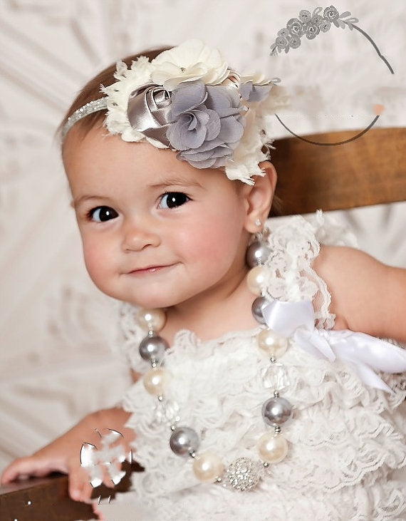 Little Gigglers World Glittery Sparkly Baby Headband